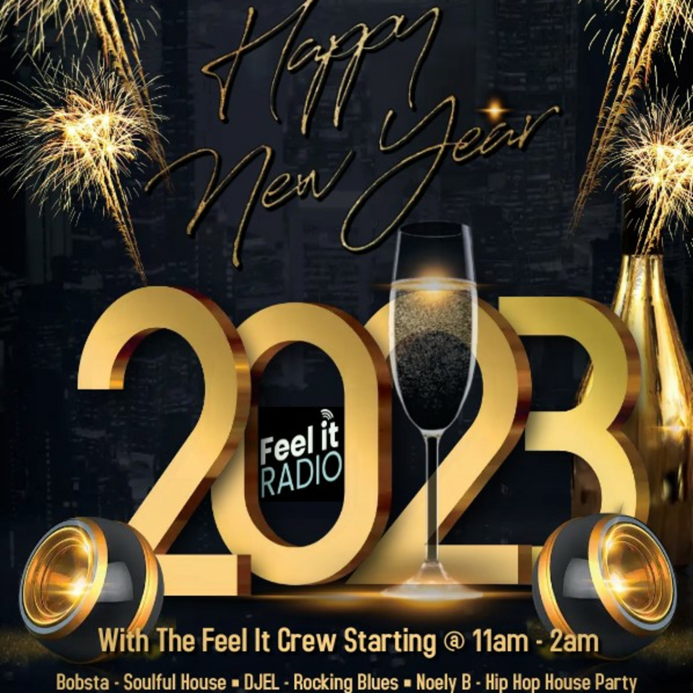 Episode 351: 31-12-22 Feel It Radio New Years Eve 80's Club Classics episode artwork