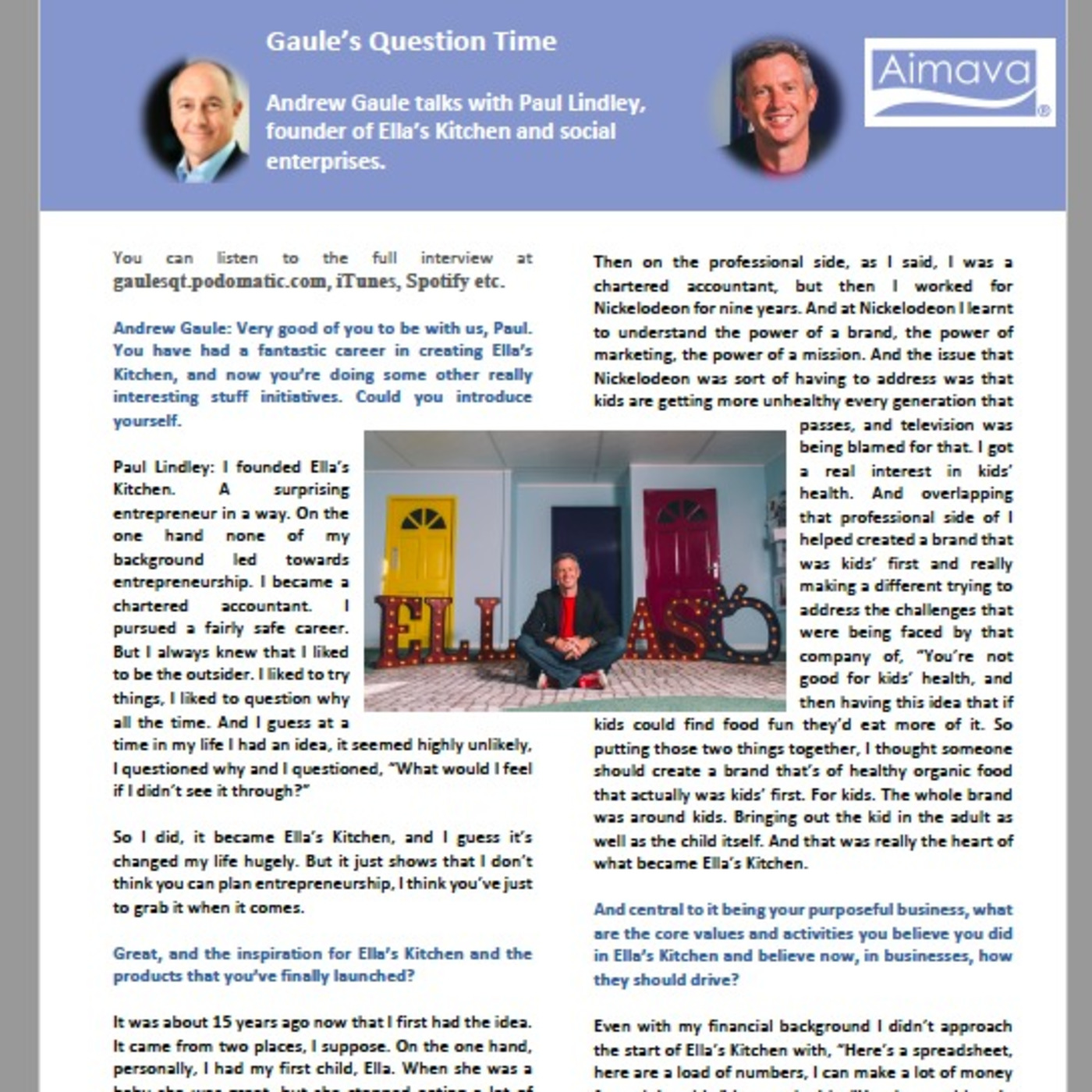 Gaule\'s Question Time
