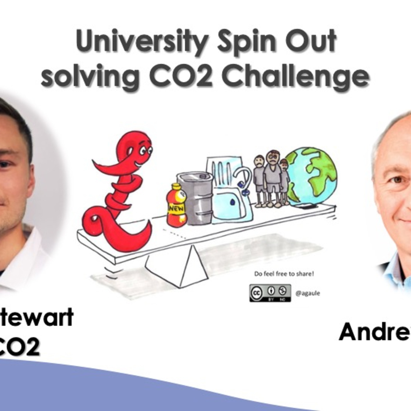 Episode 104: Dr Dan Stewart ViridiCO2 discusses University Spin Out and Solving CO2 Challenge