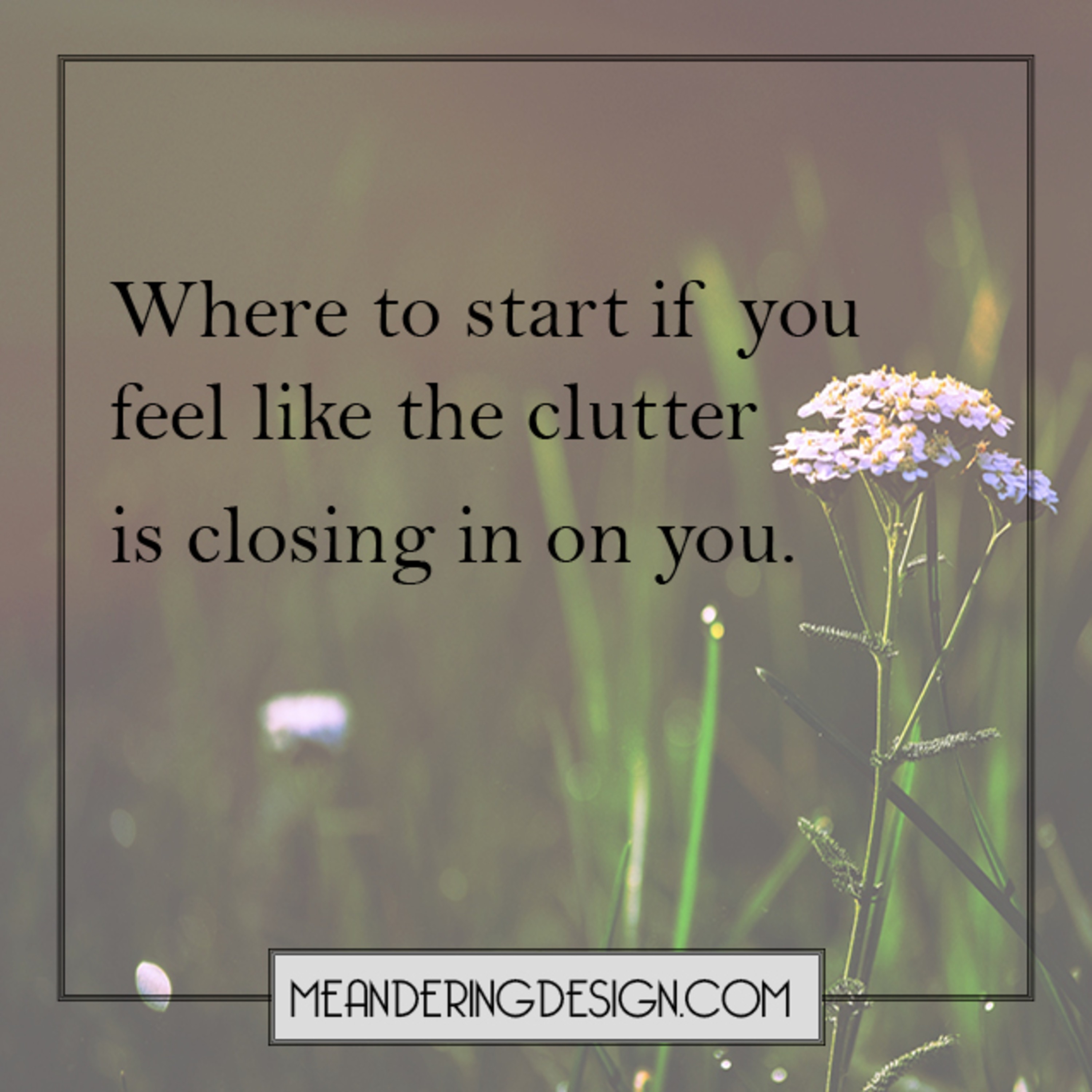 How to Clear Away Clutter episode artwork
