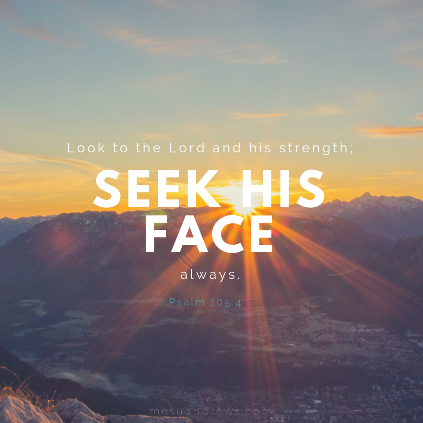 Episode 267: Seek the Face of the Lord Always