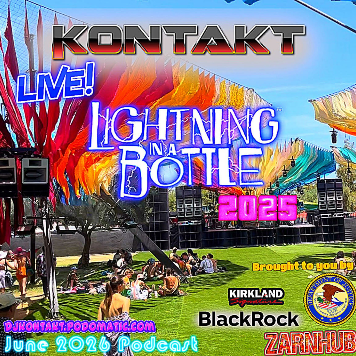 Episode 117: Kontakt 163: Live at Lightning In A Bottle 2025 (Woogie Stage) June 2026 Podcast episode artwork