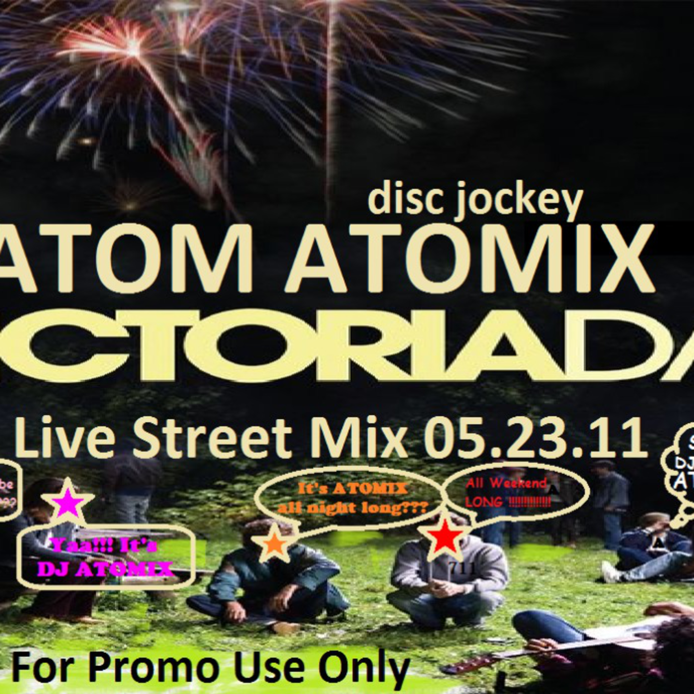 Disc Jockey Atom Atomix's Podcast