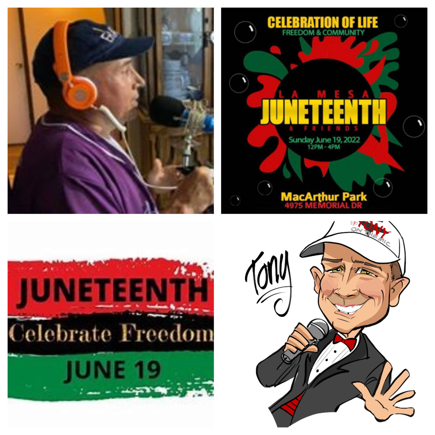 Tony on the Mic