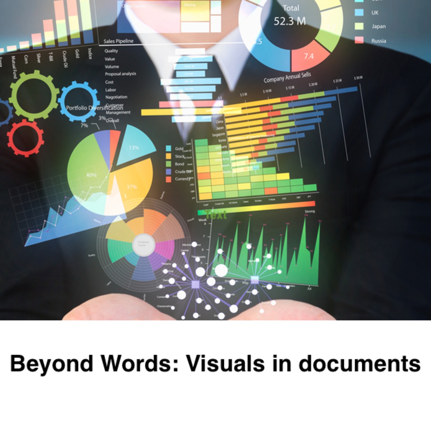 Beyond words: visuals in documents