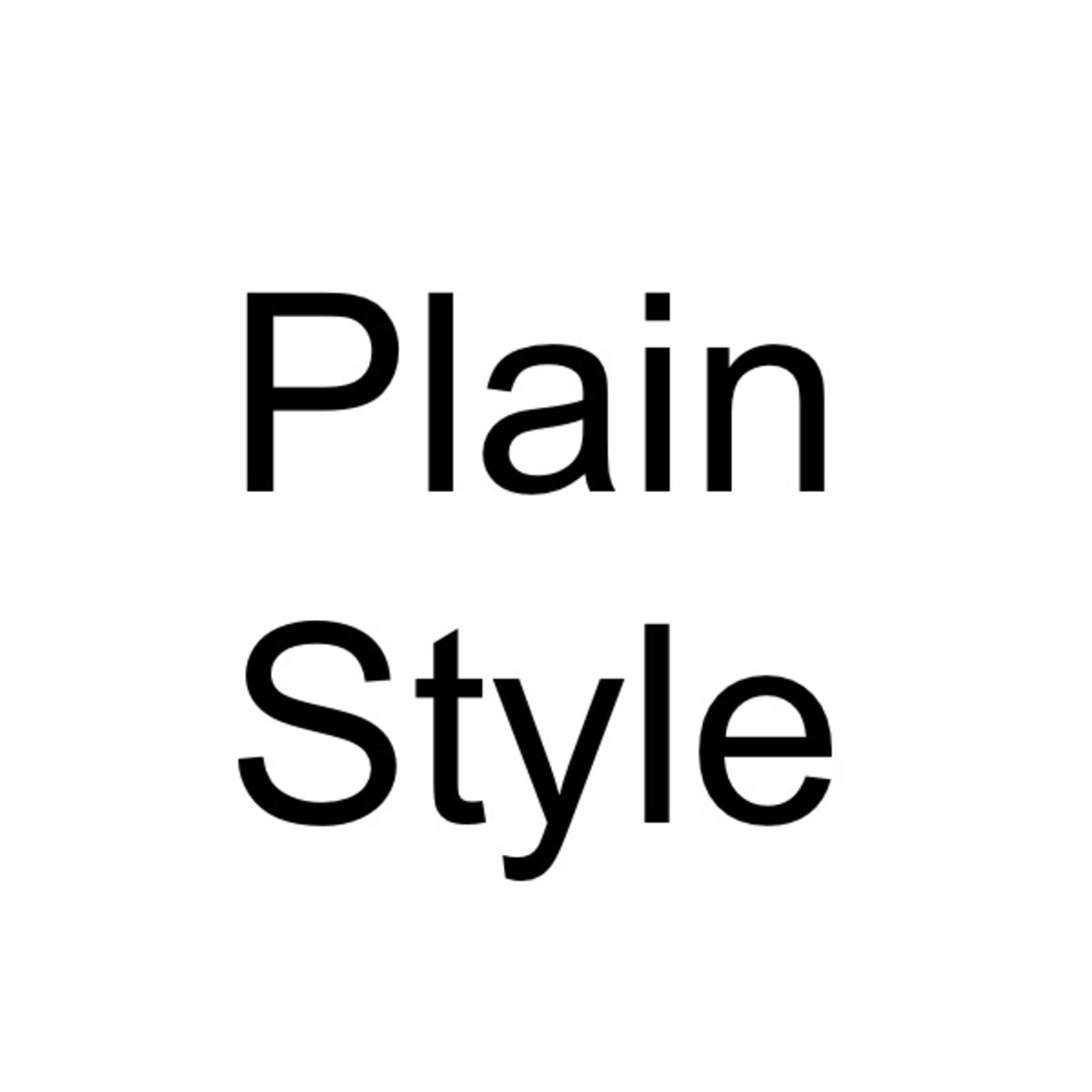 The Plain or Low Style