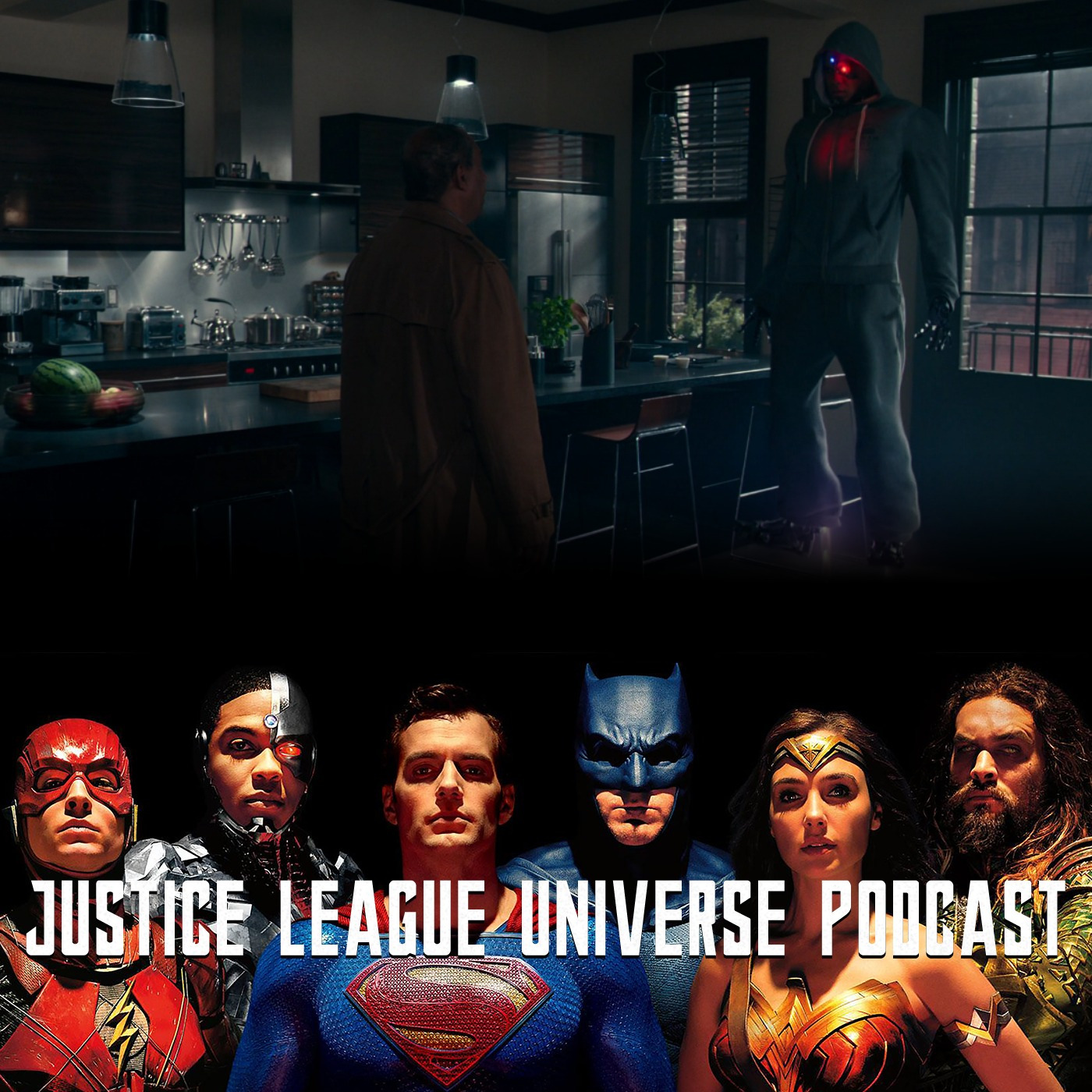 Justice League - Scenes 8 & 9 - Vic and Silas Stone, Howard the Janitor