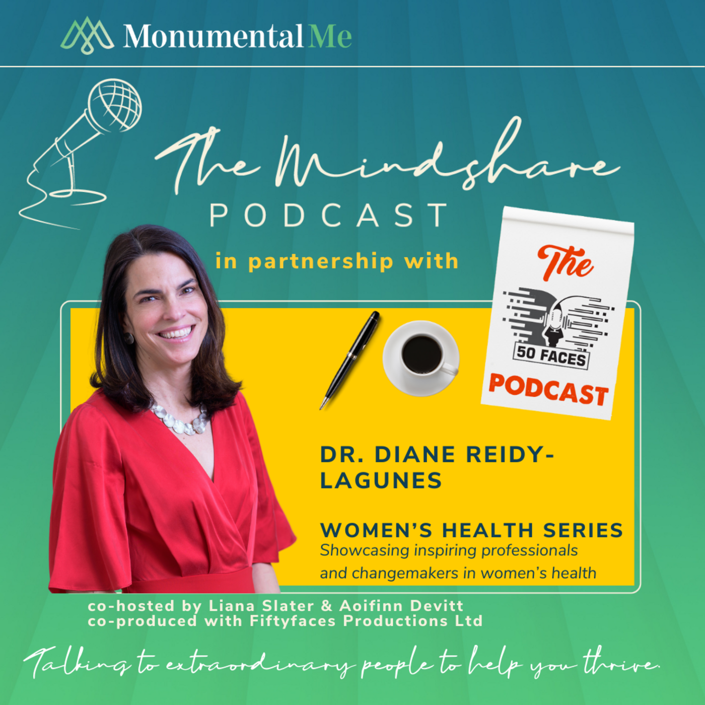 Episode 3: Dr. Diane Reidy-Lagunes of Memorial Sloan Kettering Cancer Center: Straight Talk, Head On episode artwork