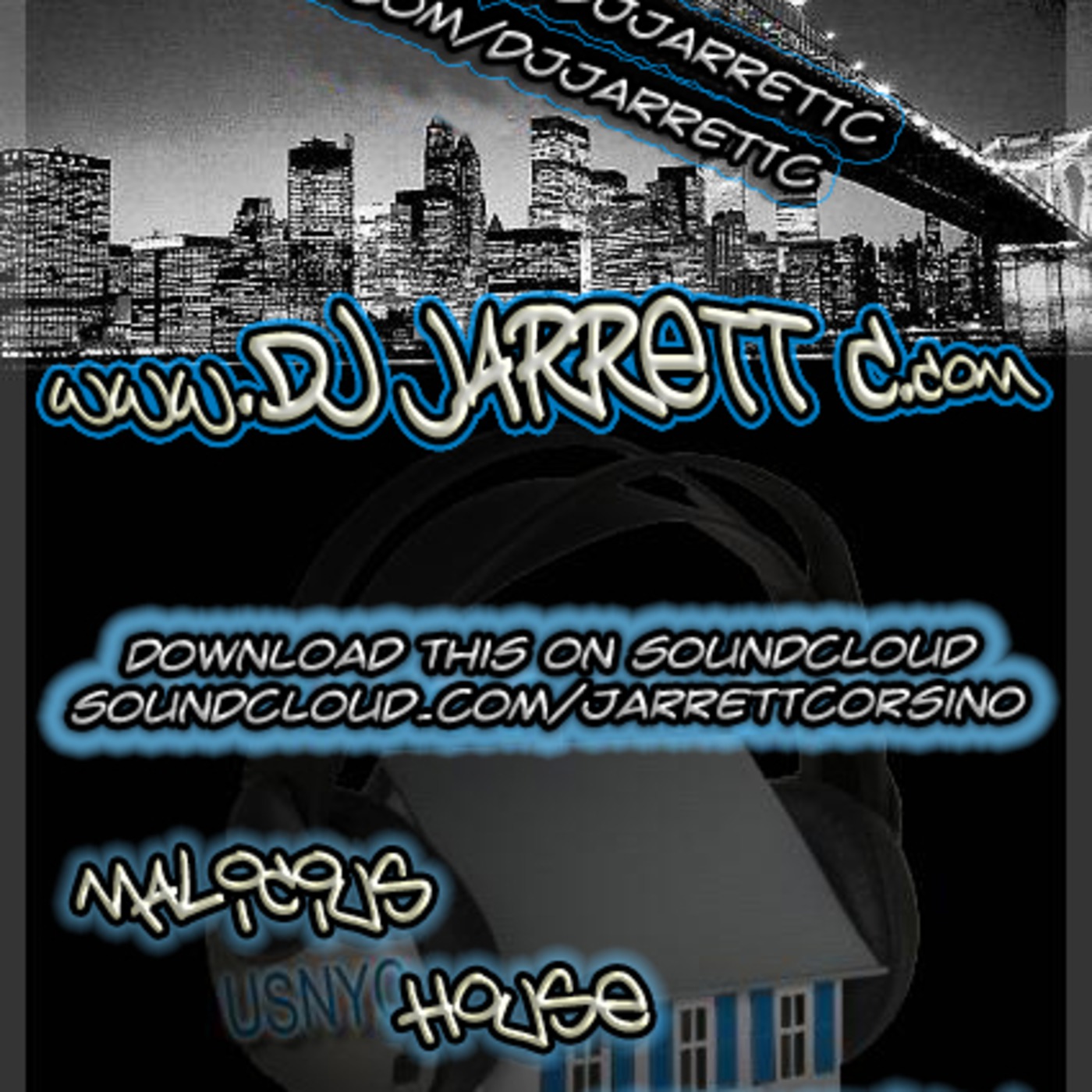 Episode 004 - USNYC Podcast - Jarrett C aka Dj Dark1One - Malicious House Corruption (Live) - Progressive/Tech House
