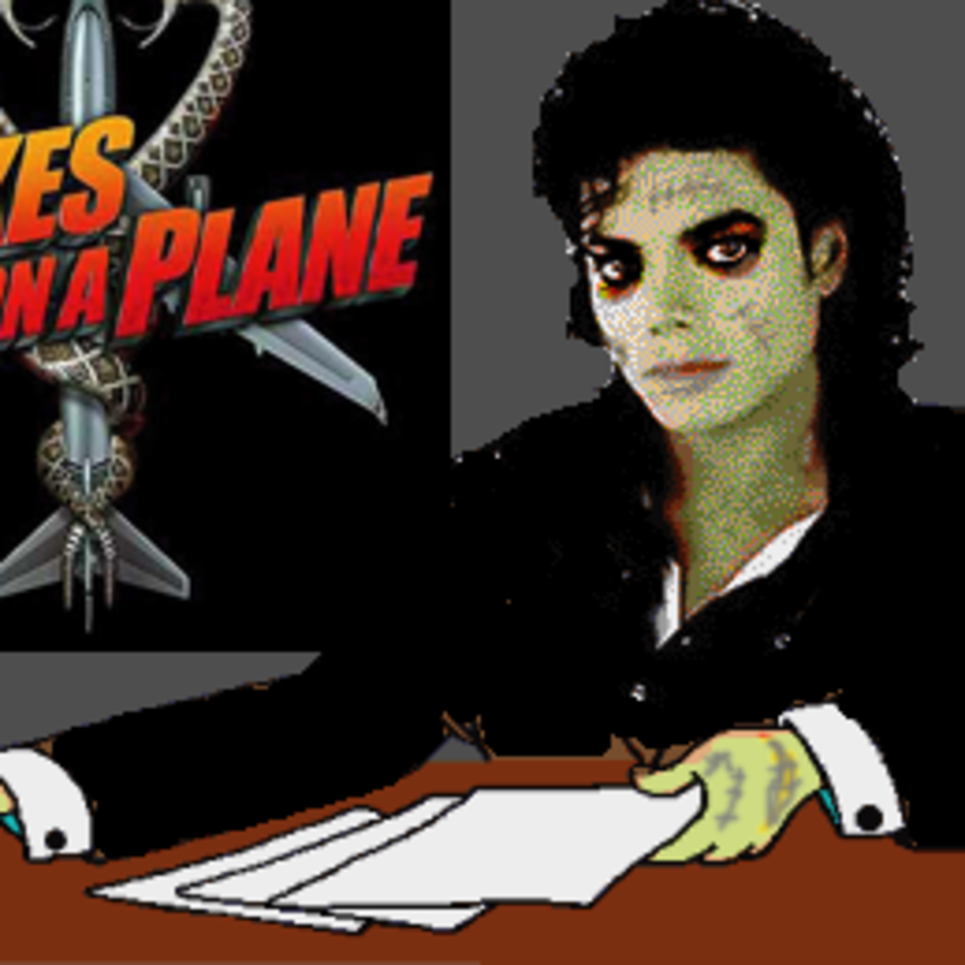 Episode #21: Zombie Jacko reviews Snakes on a Plane episode artwork