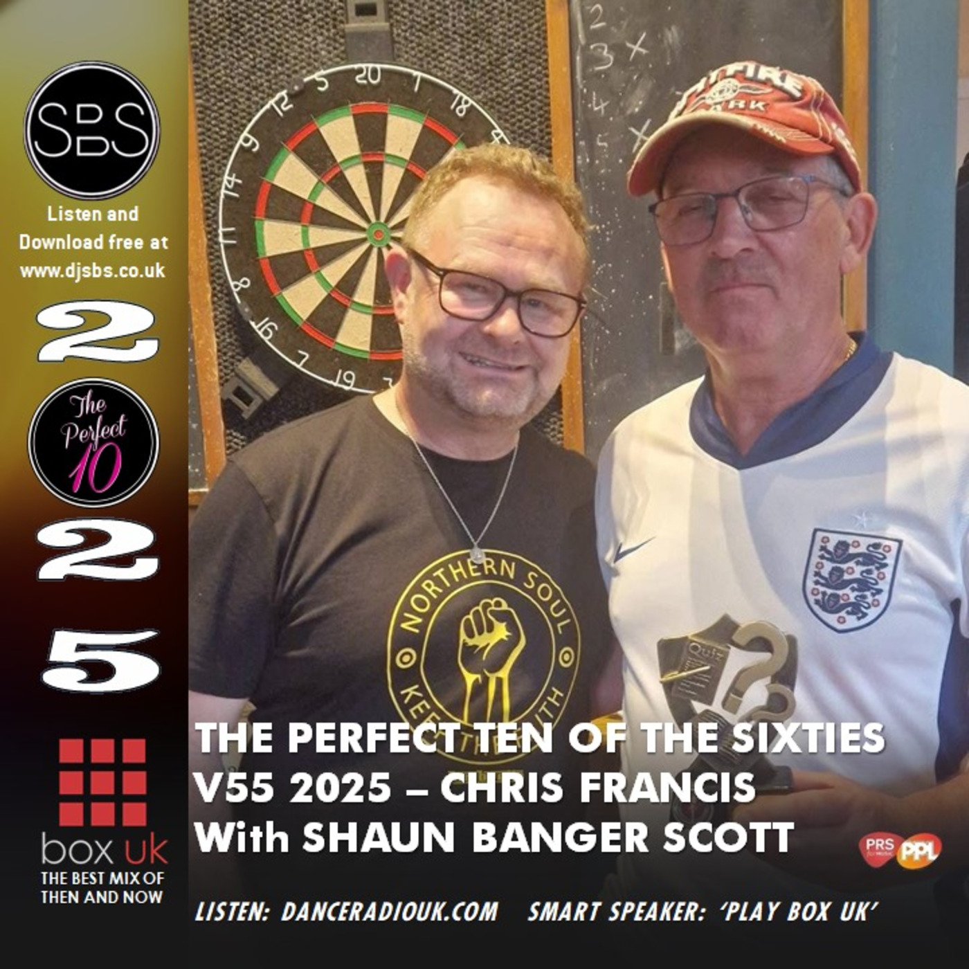 Episode 72: SBS Perfect Ten V55 2025 1960s Chris Franny Francis episode artwork