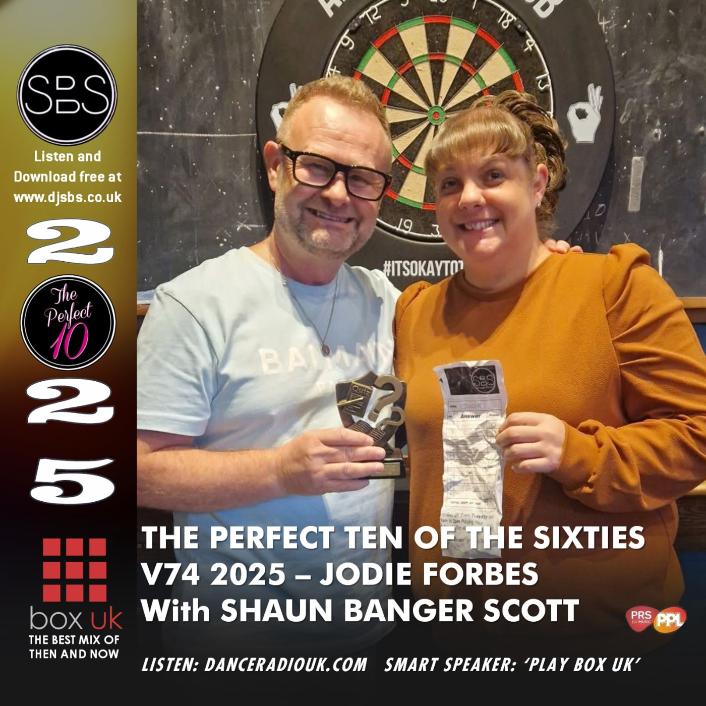 Episode 116: SBS Perfect Ten 2025 V74 1960s Jodie Forbes