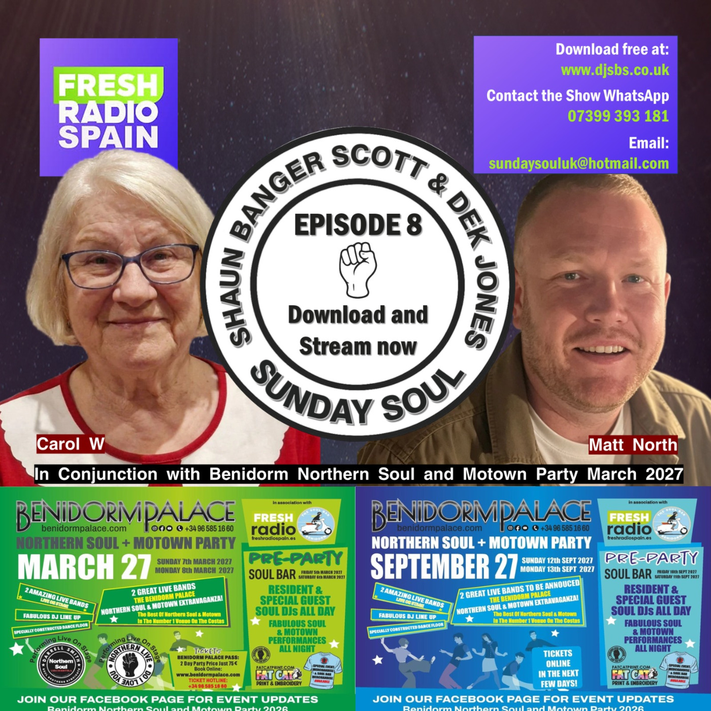 Episode 51: SBS & Dek Jones Sunday Soul Week 8 Matt North