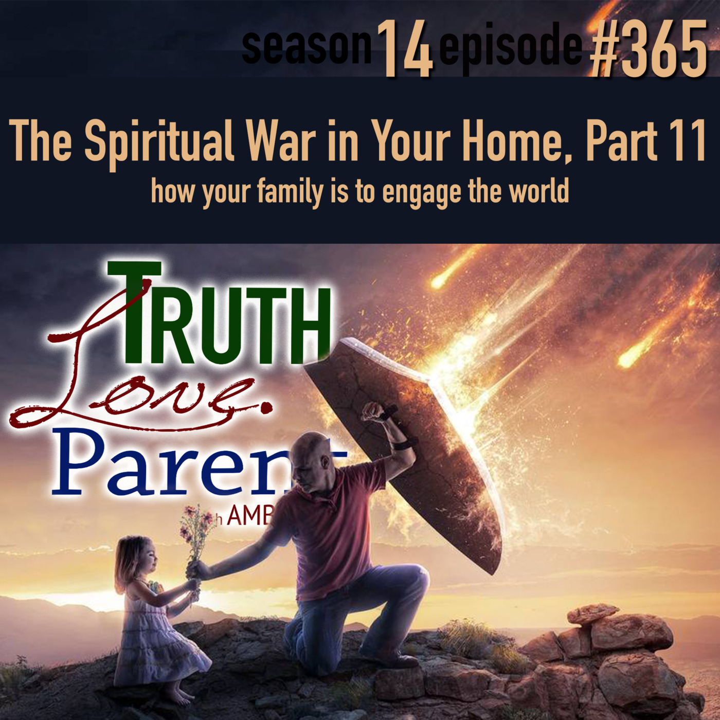 TLP 365: The Spiritual War in Your Home, Part  11 | how your family is to engage the world