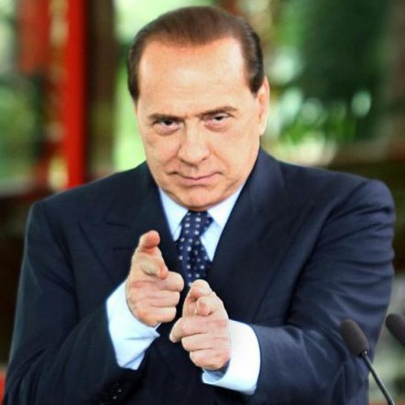 6. Silvio Berlusconi we hardly knew ye! ....WE LANDED ON THE MOON!! ...or did we?