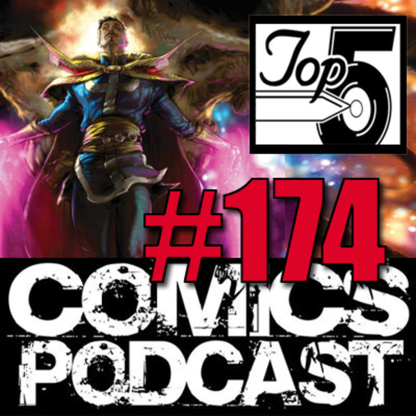 Episode 174: Top 5 Comics Podcast - Episode 174 – Death of Doctor Strange