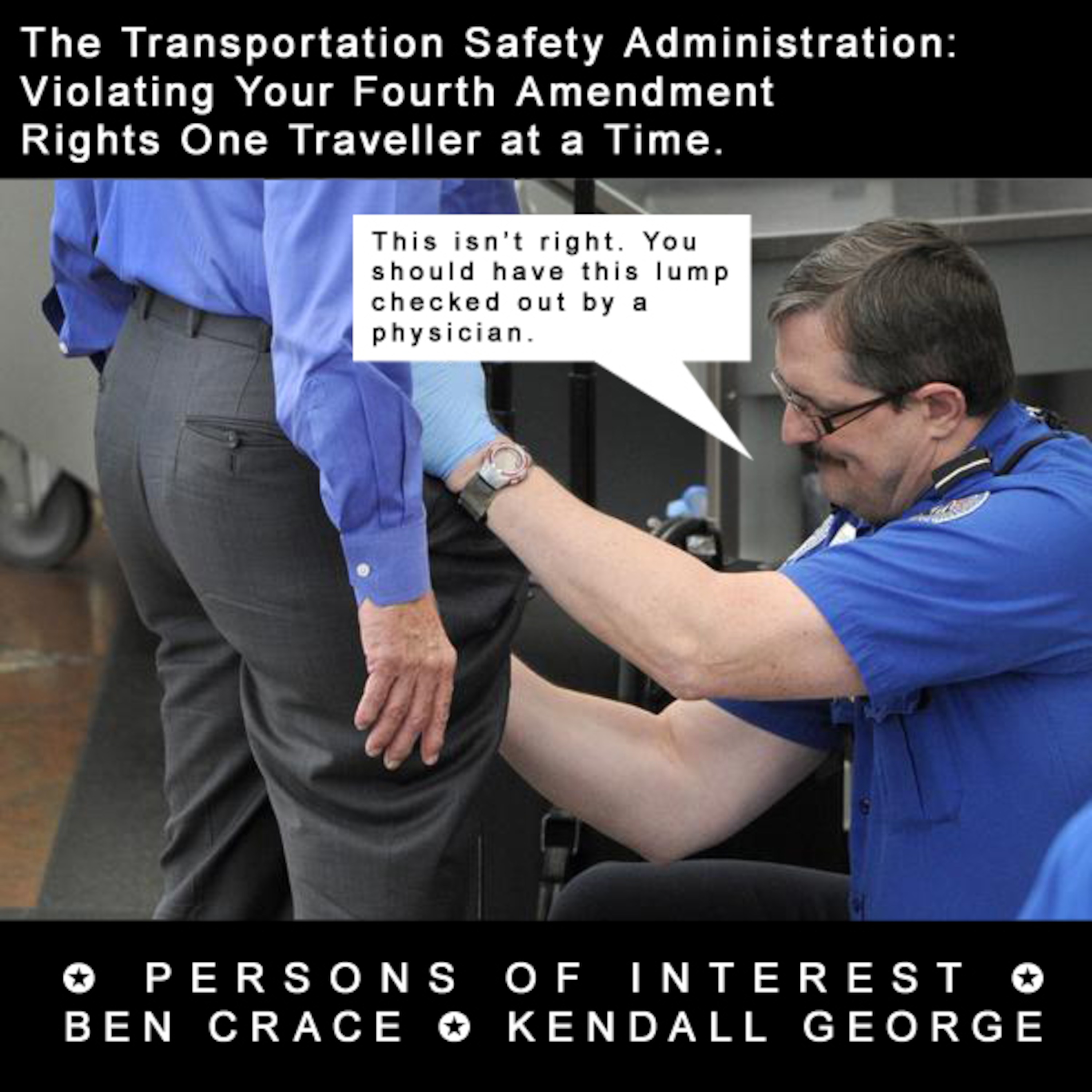 Ep. 13: The TSA: Violating Your Fourth Amendment Rights One Traveller at a Time episode artwork