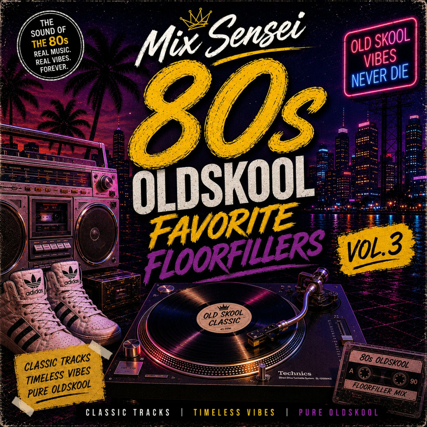 Episode 75: MixSensei 80s Oldskool Favorite Floorfillers Vol3