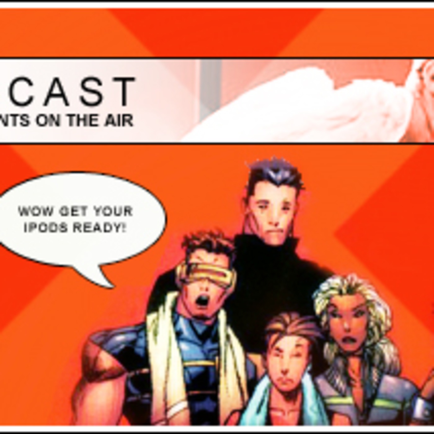 The X-Cast podcast artwork