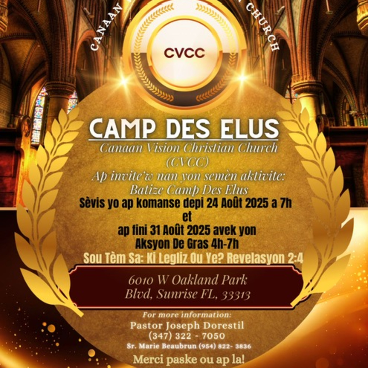 The DIGITAL GOSPEL CHANNEL  Managed by Franck DORISTIL