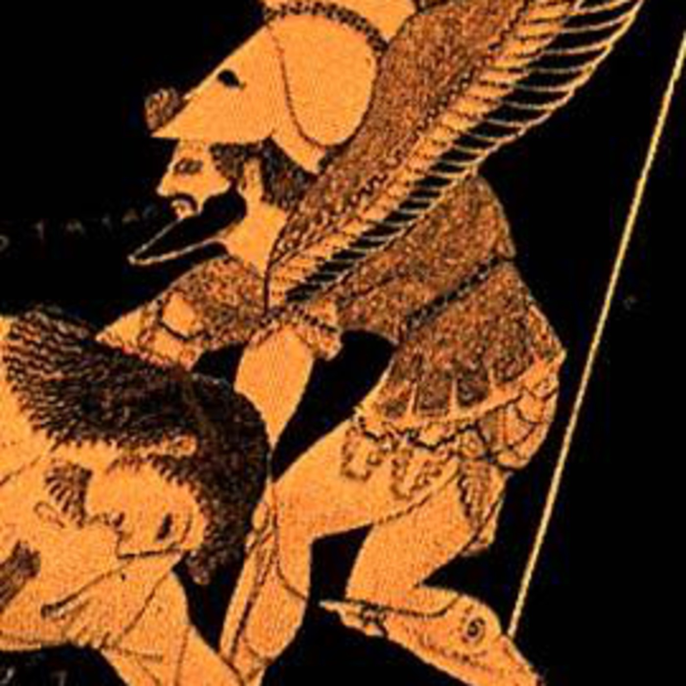 Бог смерти Танатос мифология древней Греции
