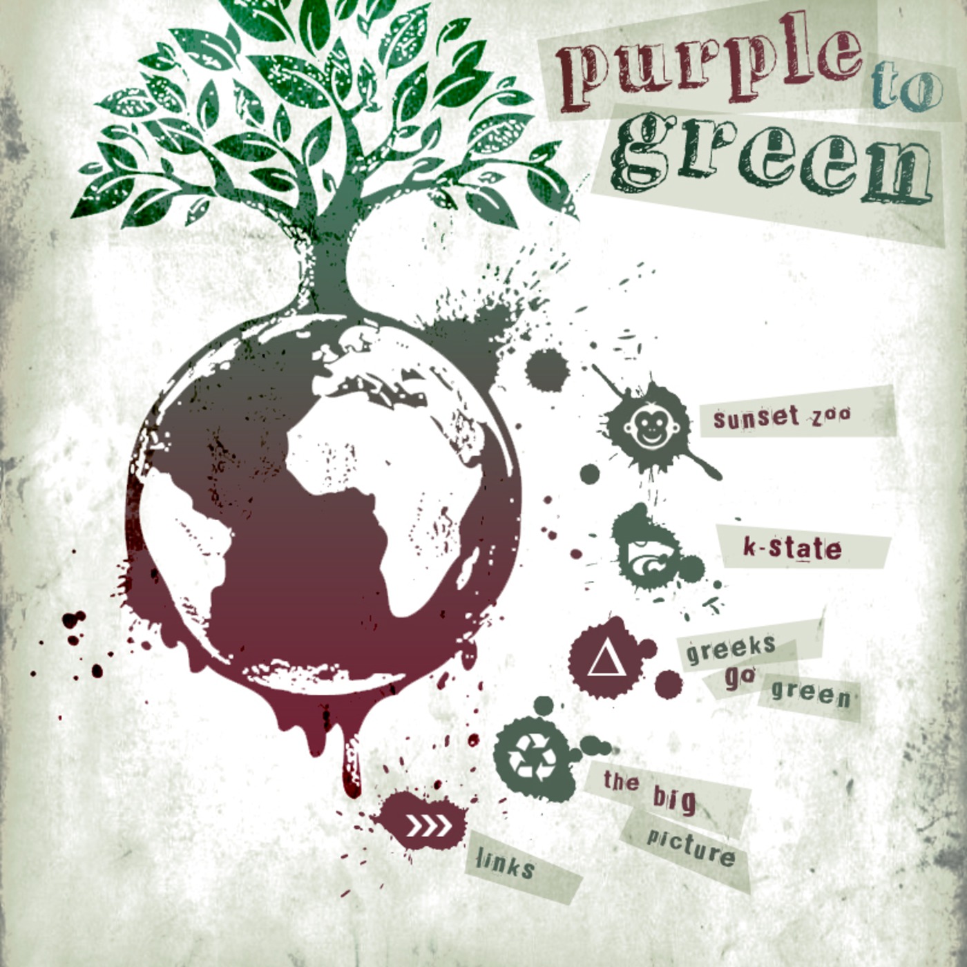 Purple Goes Green