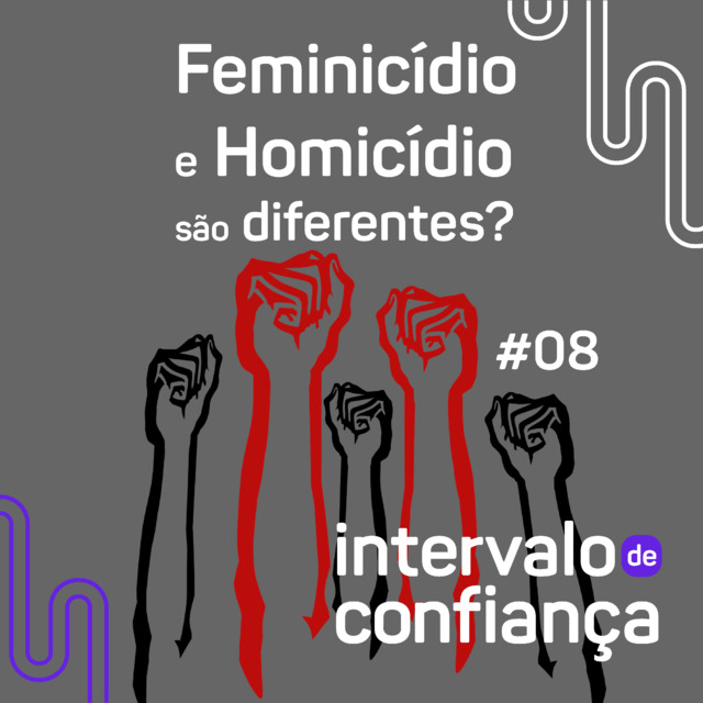 Capa de IC #08 - Feminicidio é diferente de Homicídio?
