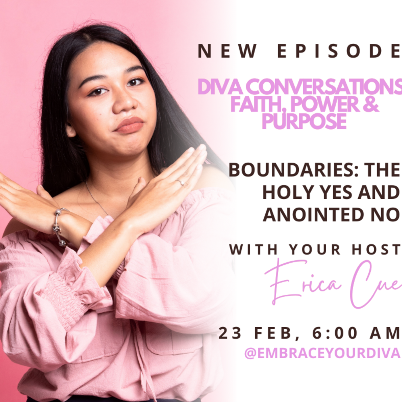 Episode 23: Boundaries: The Holy Yes and Anointed No. episode artwork