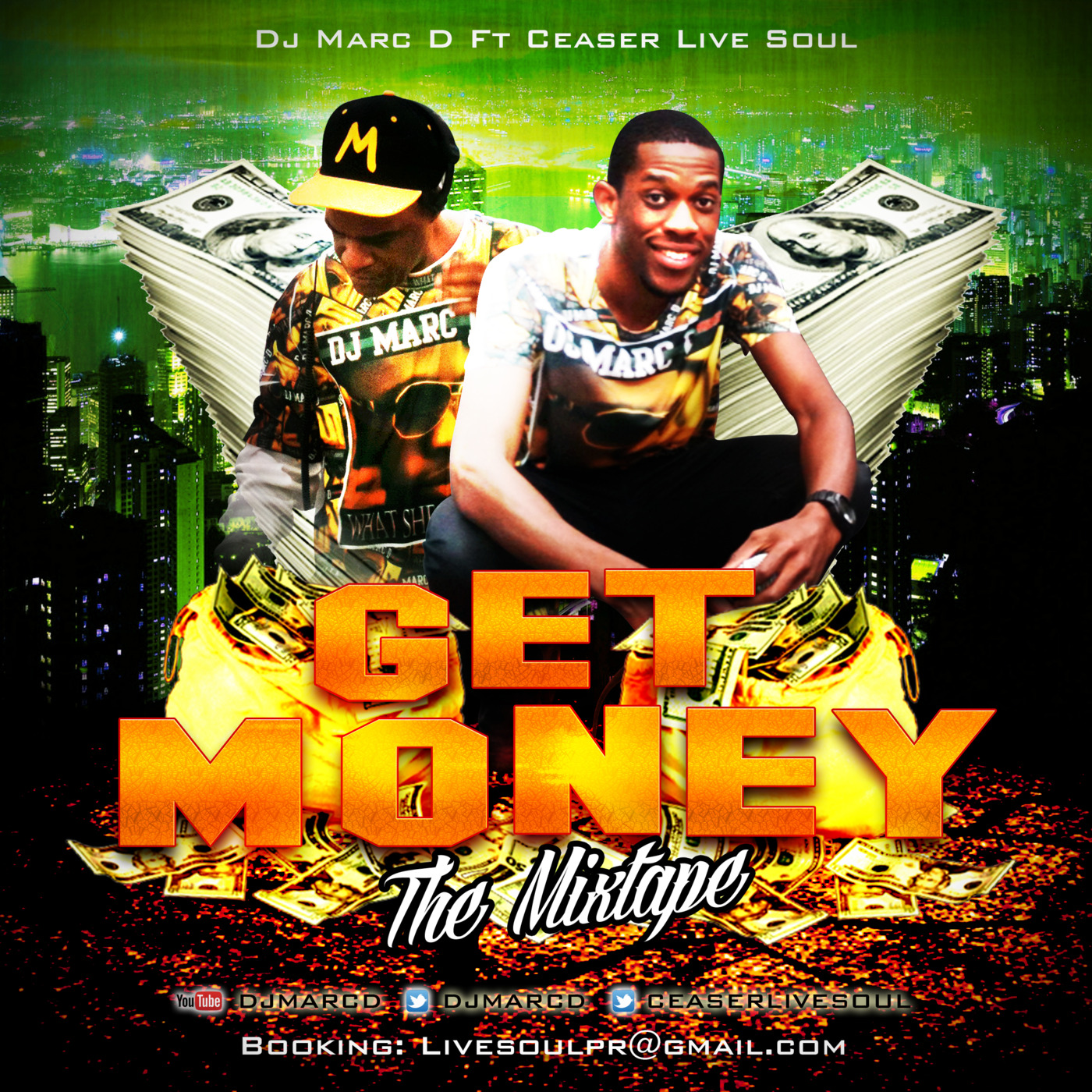 Get Money The Mixtape @Djmarcd ft @Ceaserlivesoul #LilDicky #FettyWap #RichHomieQuan
