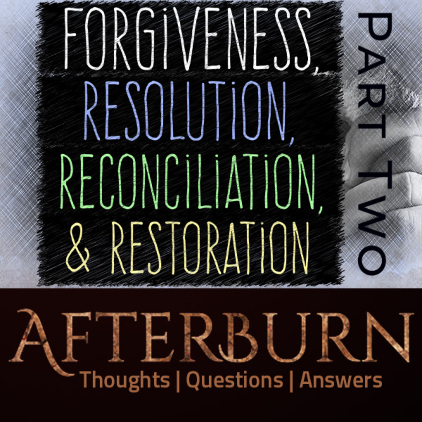 Afterburn: Thoughts, Q&A on Forgiveness, Resolution, Reconciliation & Restoration - Part 2