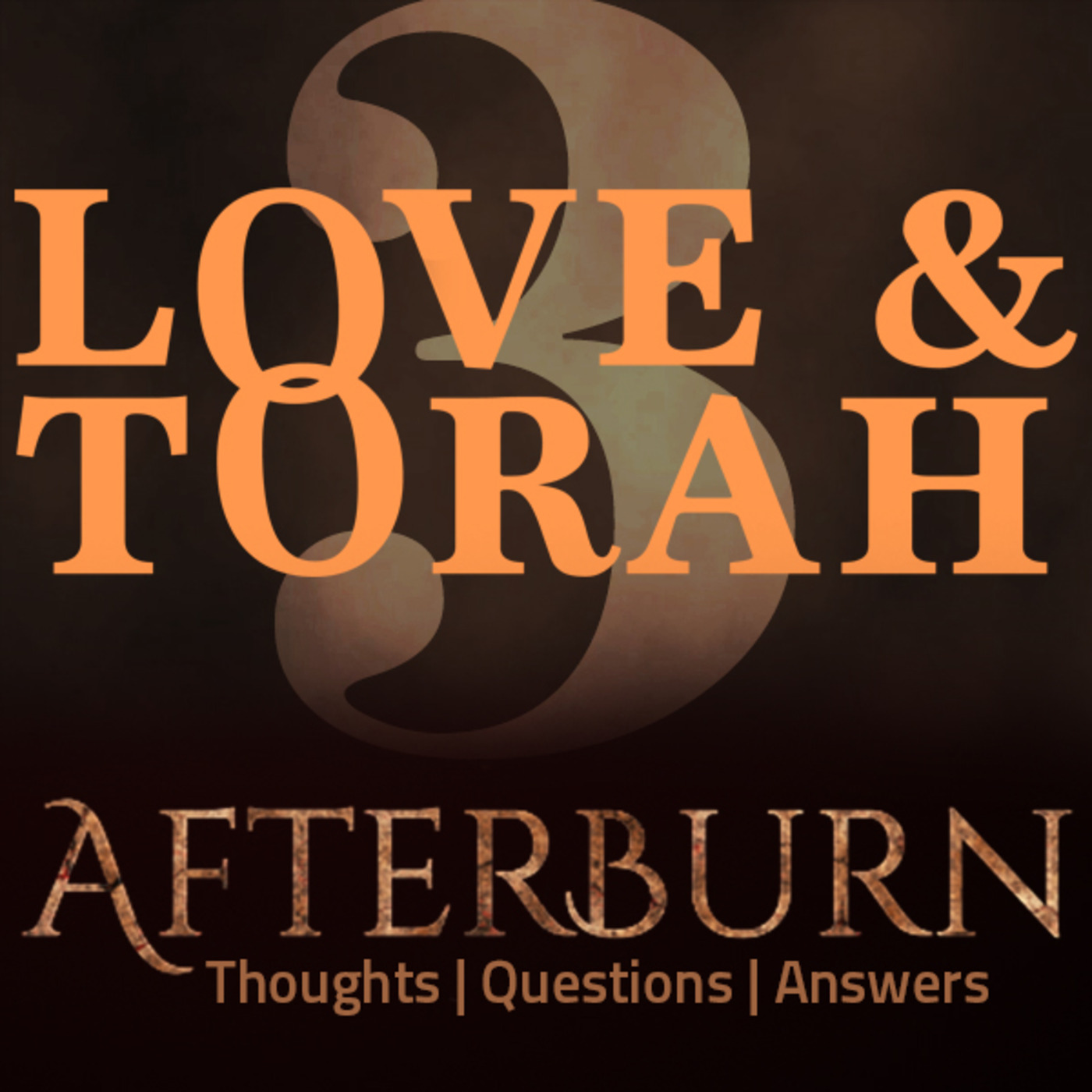 Afterburn: Thoughts, Q&A on Love and Torah - Part 3