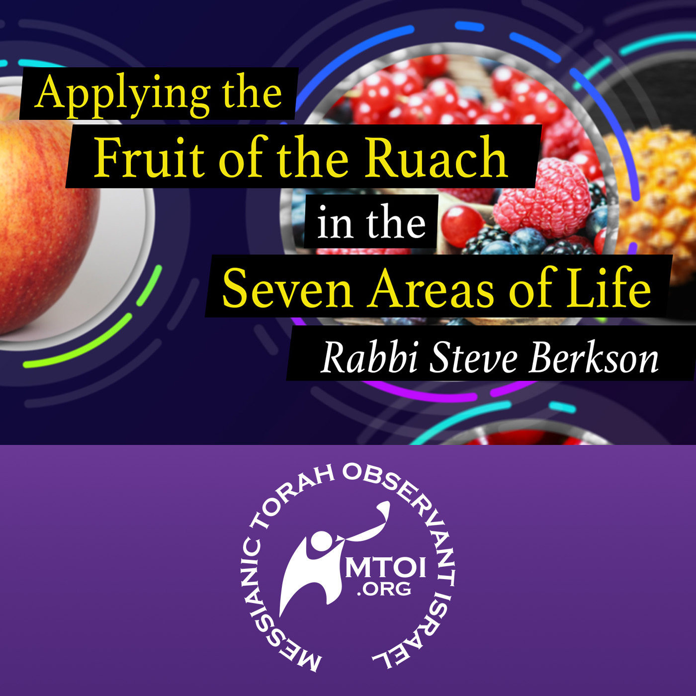 Episode 1091: Applying the Fruit of the Ruach in the Seven Areas of Life