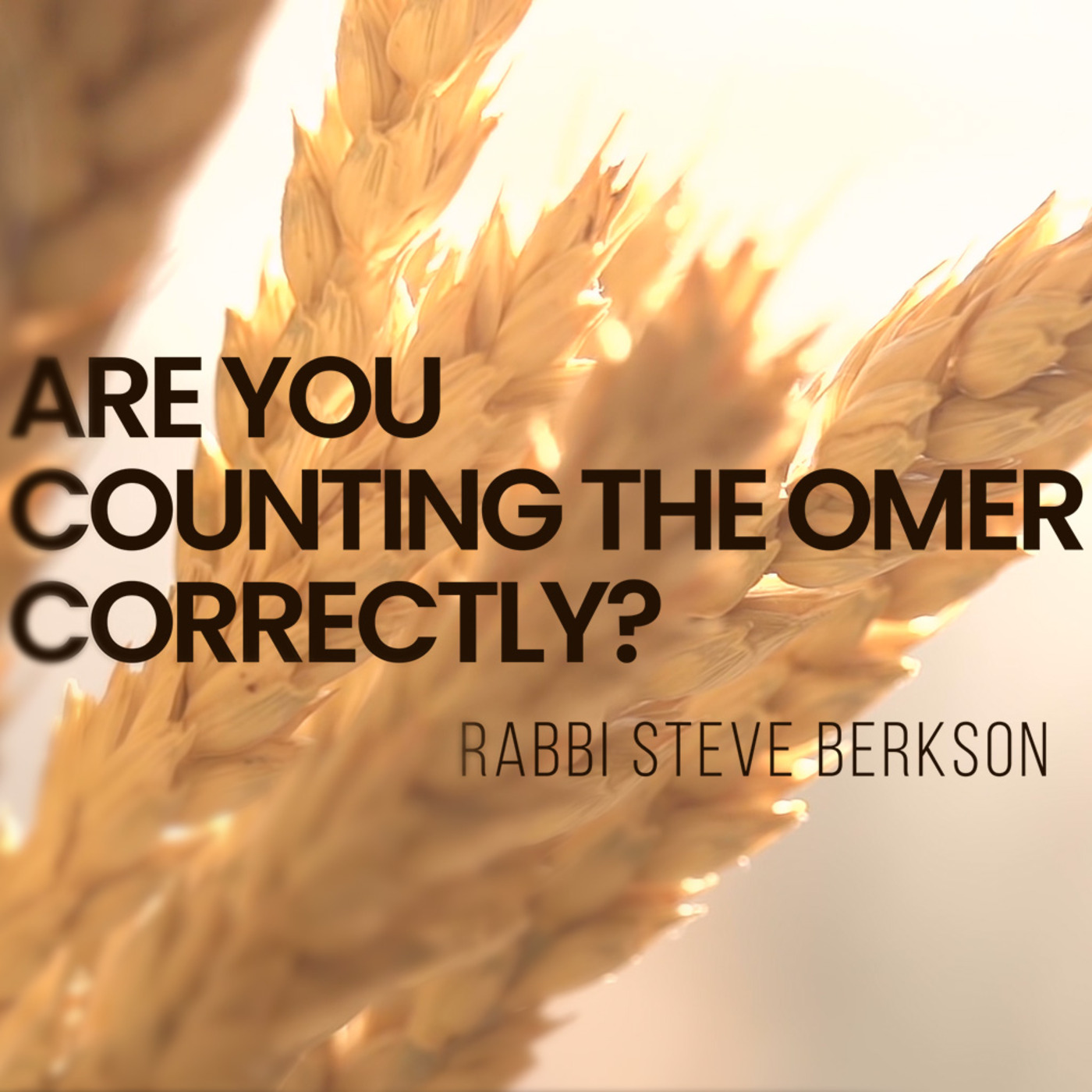 Episode 1153: Are You Counting the Omer Correctly?
