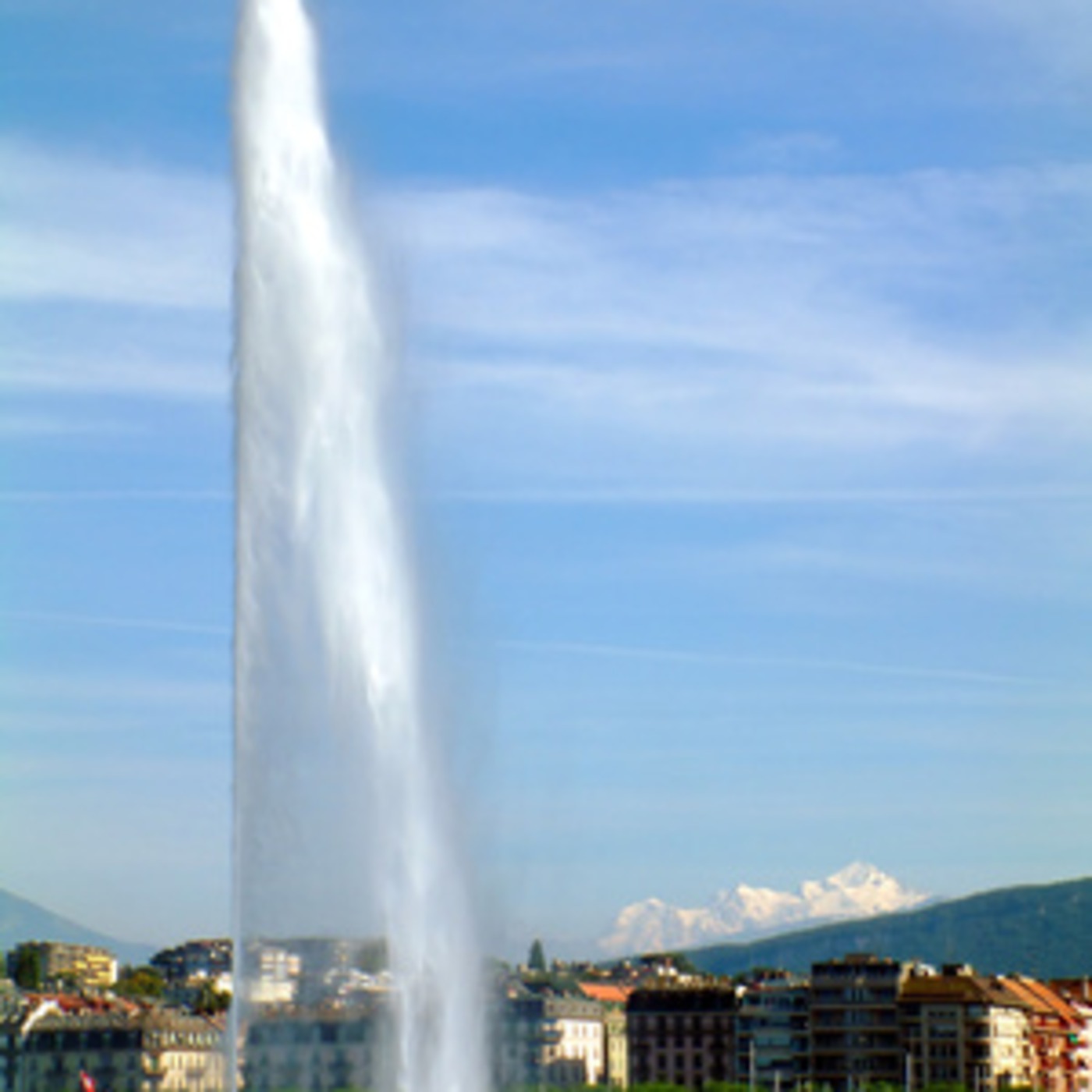 2.Nika-quide. Fountain of Geneva. Jet d'eau, Женевский фонтан.