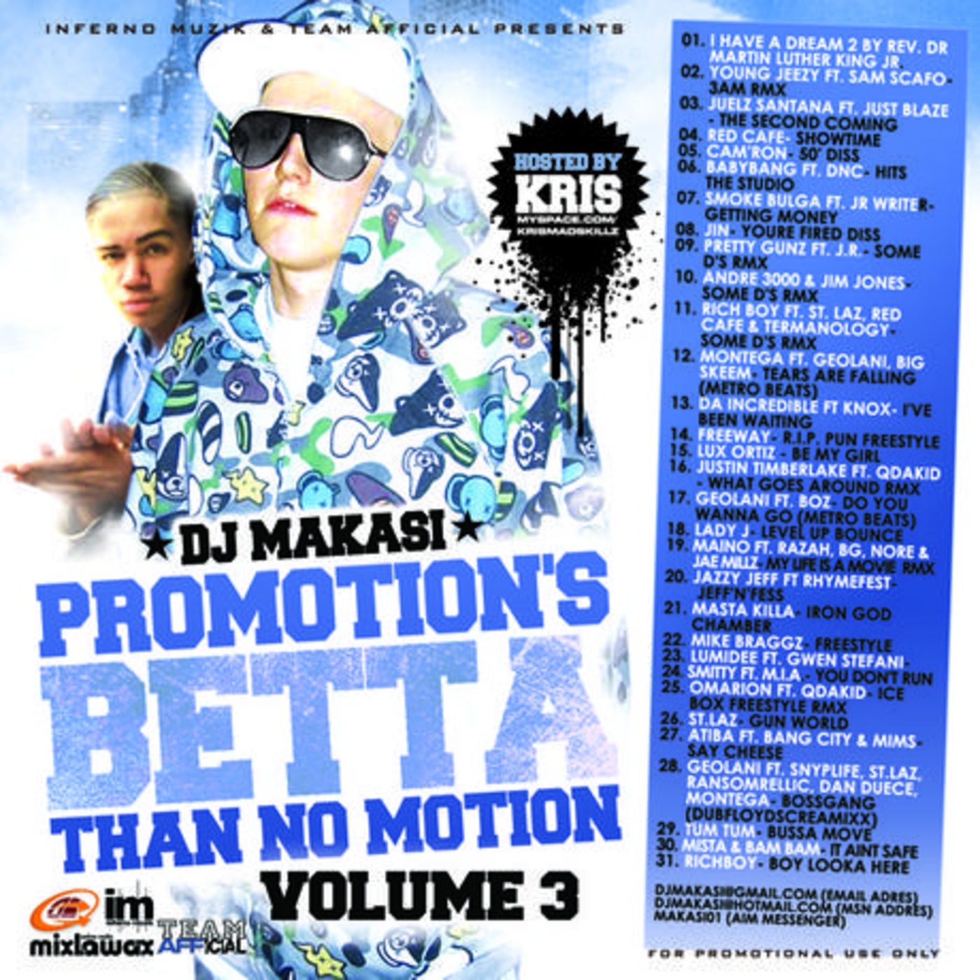 Promotion's betta than no motion vol.3 hosted by Kris episode artwork