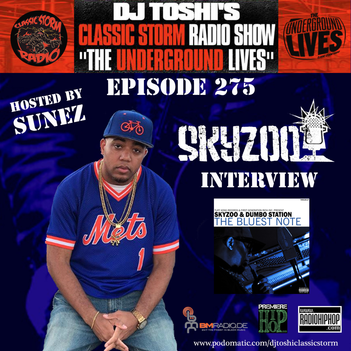 CLASSIC STORM RADIO EPISODE 275 - SKYZOO INTERVIEW episode artwork