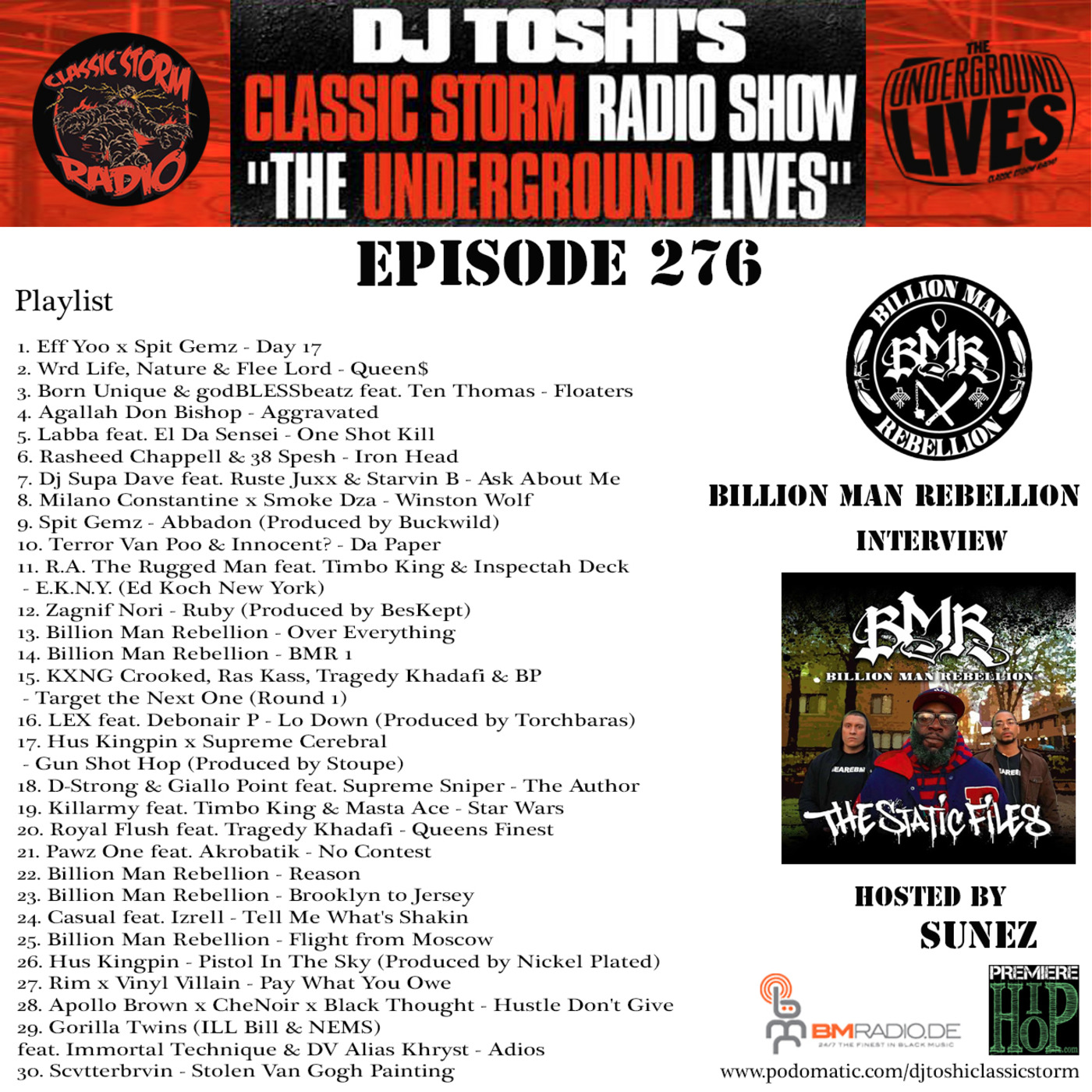 dj toshi\'s classic storm radio show
