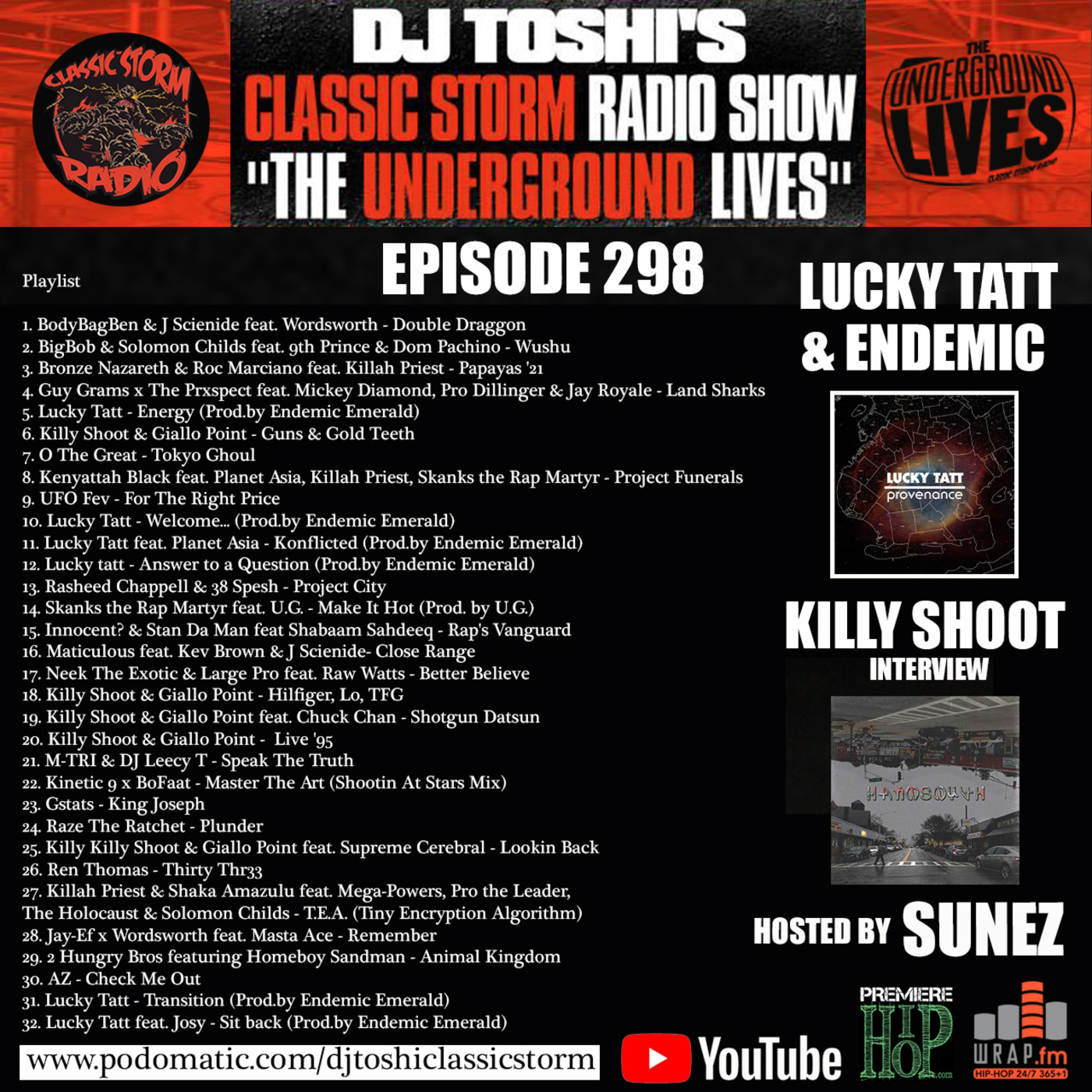 dj toshi\'s classic storm radio show
