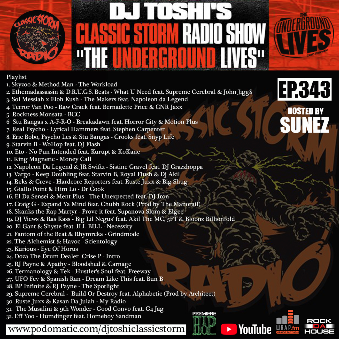 dj toshi\'s classic storm radio show