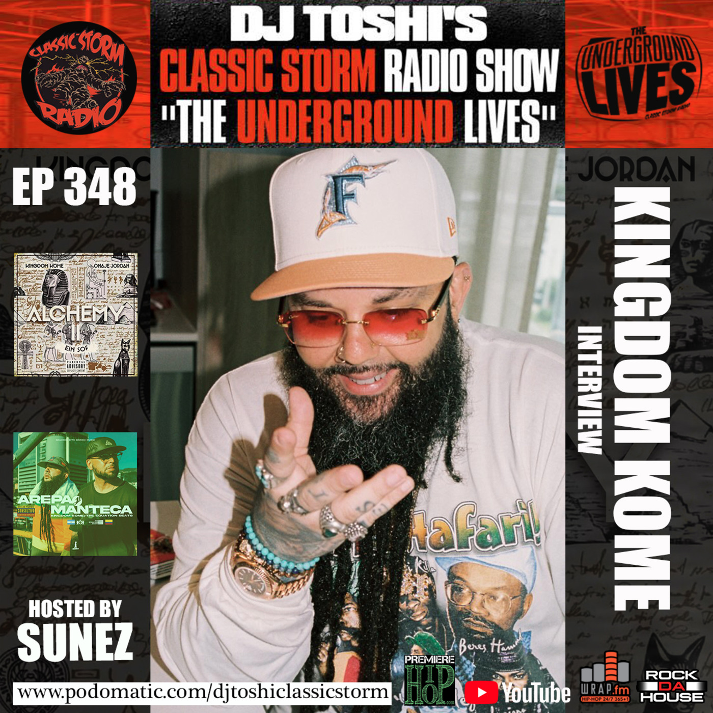 Episode 349: CLASSIC STORM RADIO EPISODE 348 - GUEST, KINGDOM KOME episode artwork