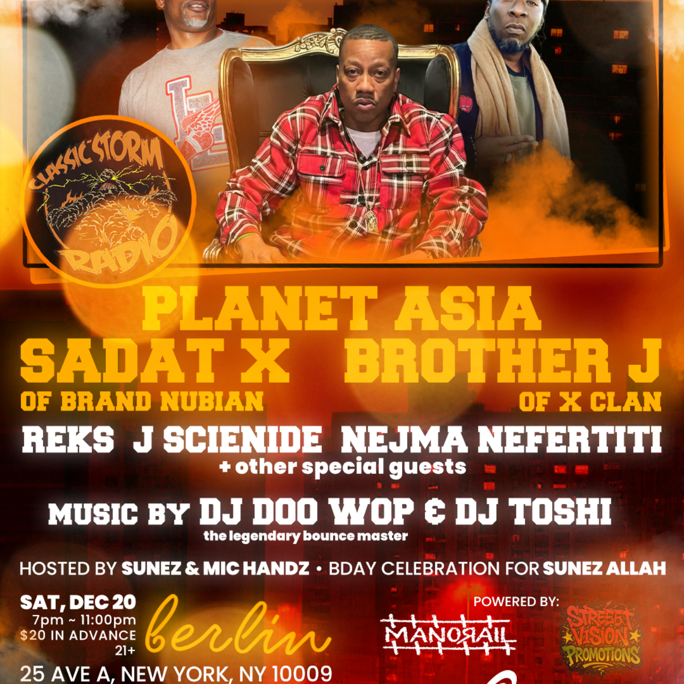 Episode 360: SAT, DEC 20 "CLASSIC STORM RADIO 18 YEAR ANNIVERSARY SHOW" episode artwork