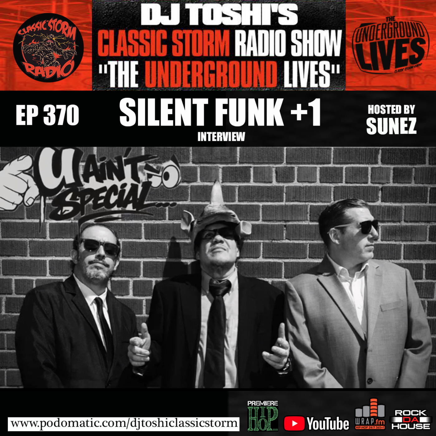 Episode 371: CLASSIC STORM RADIO EPISODE 370 - GUEST, SILENT FUNK +1 episode artwork