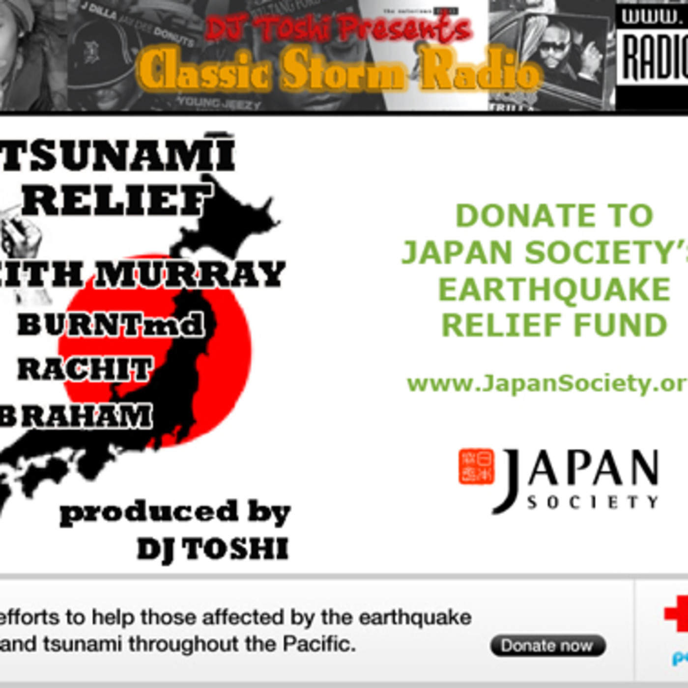 dj toshi\'s classic storm radio show