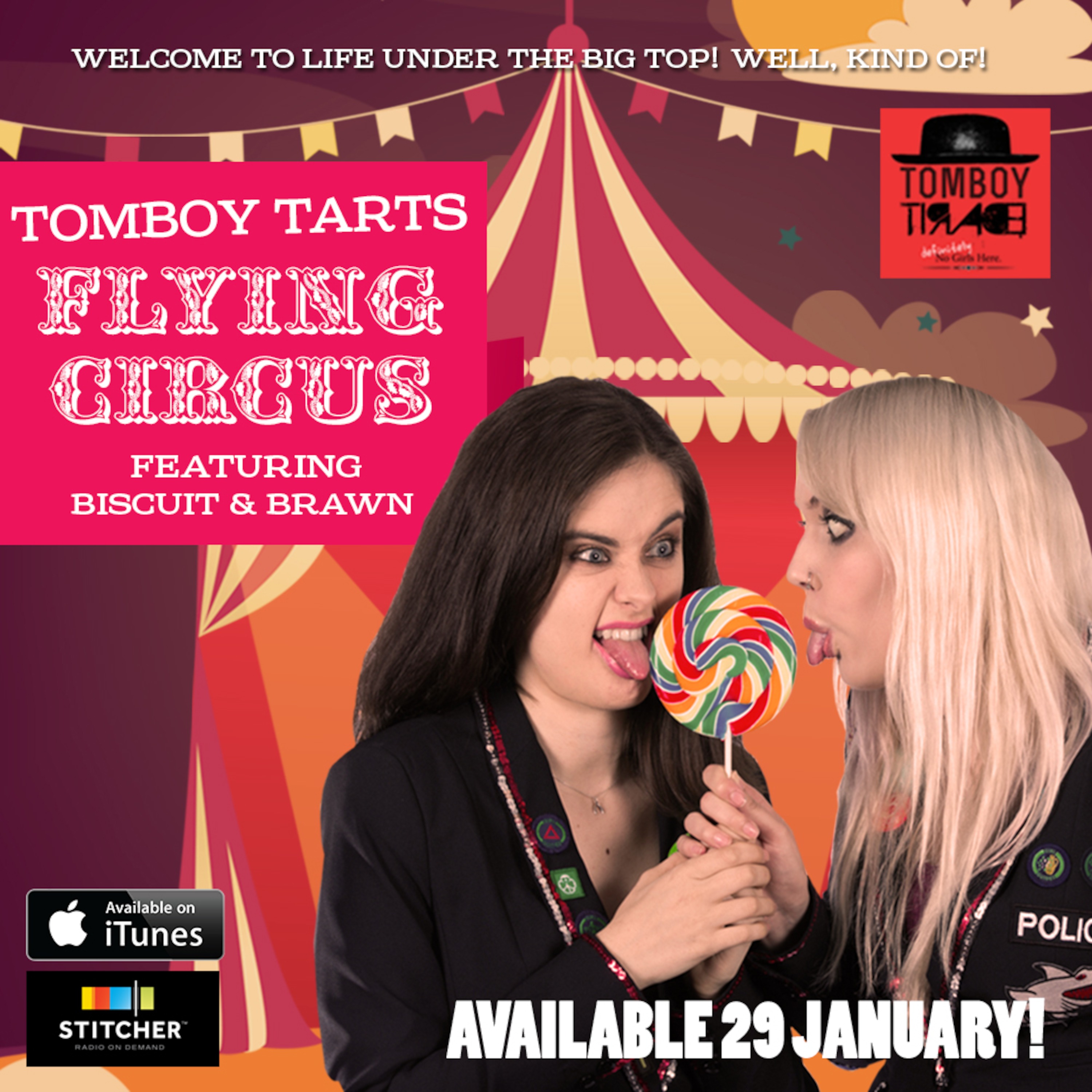 Tomboy Tirade Episode 41: Tomboy Tarts Flying Circus episode artwork