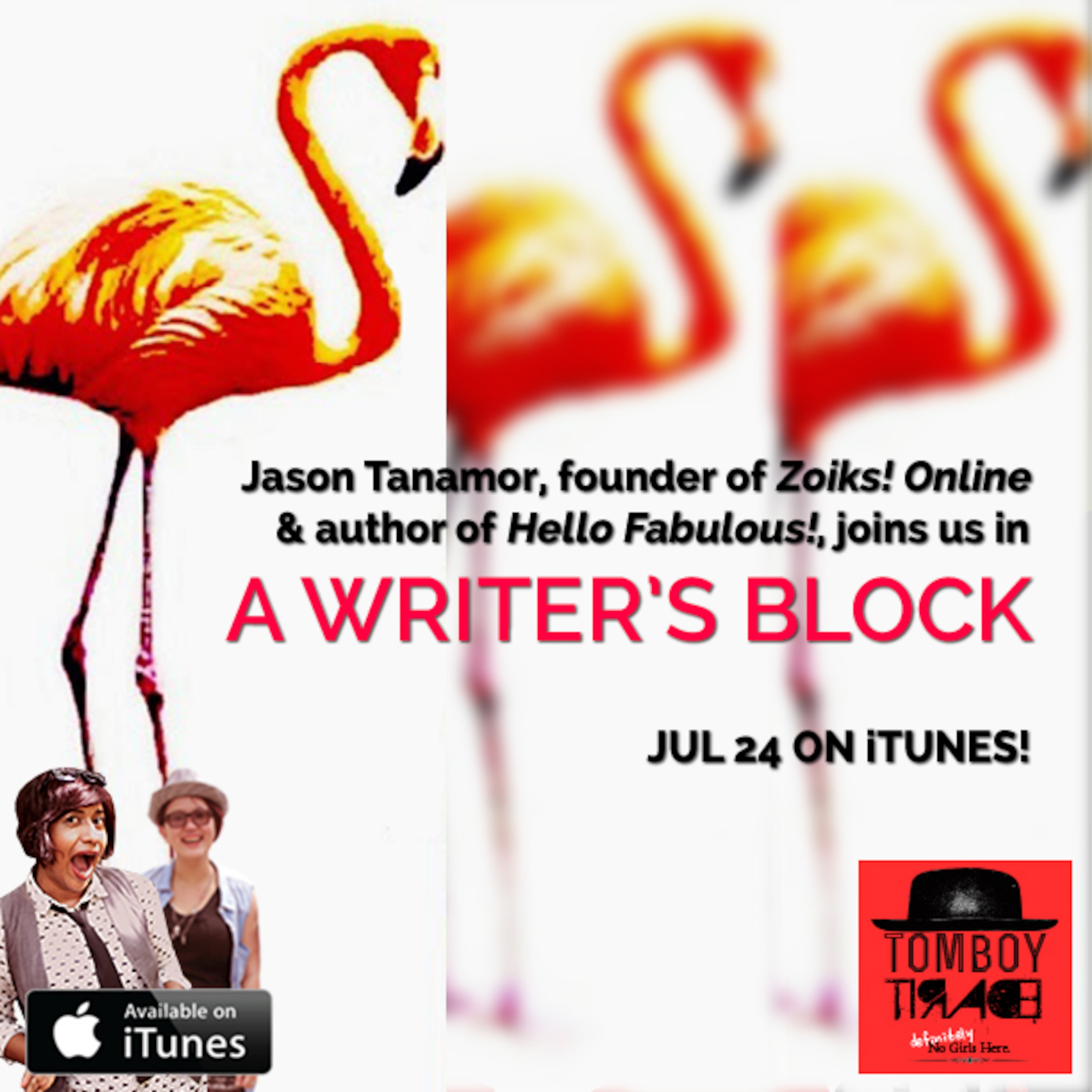 Tomboy Tirade Ep 28: A Writer's Block with Jason Tanamor episode artwork