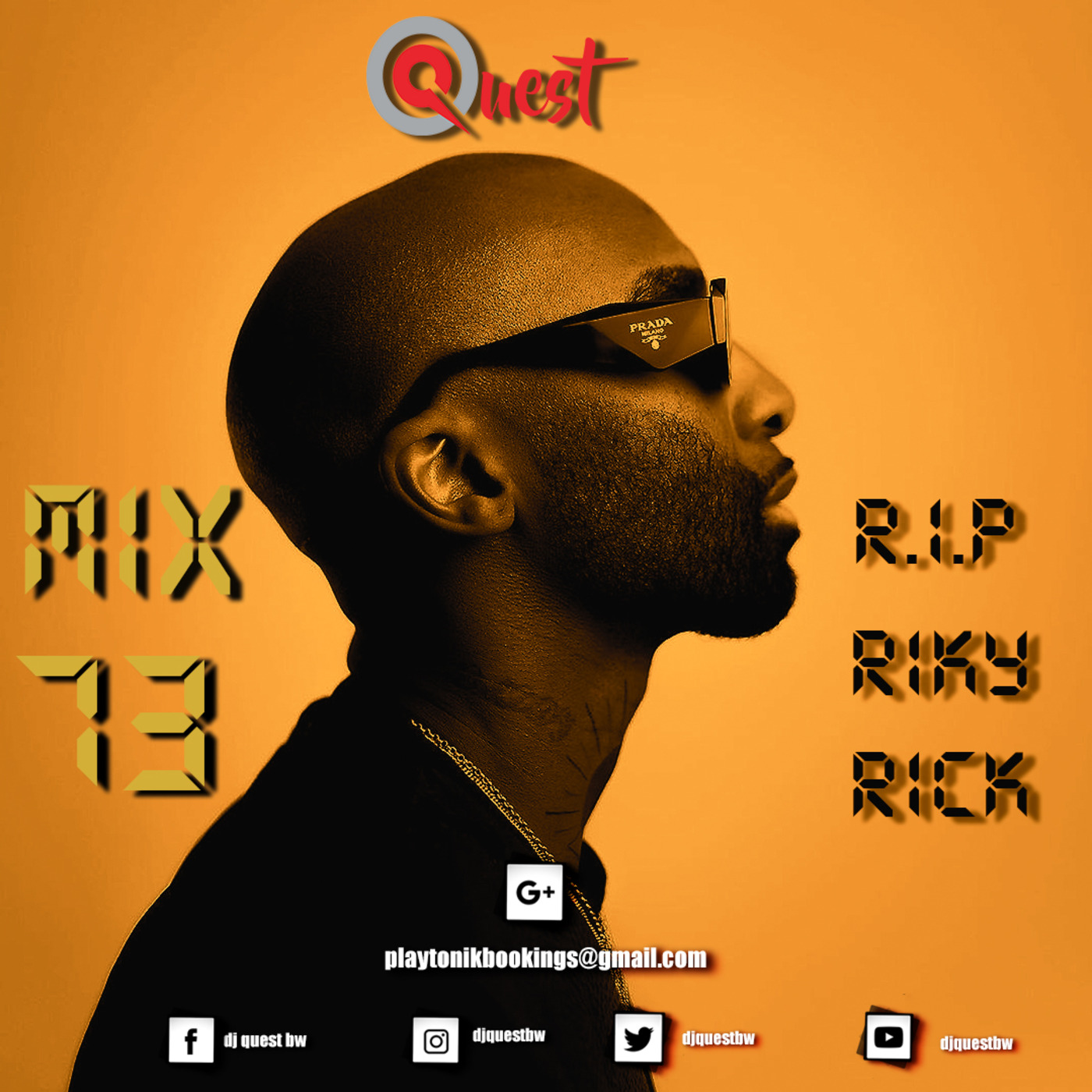Episode 16: Dj Quest-Hip Hop Mix(Sample 73)(Riky Rick Tribute)