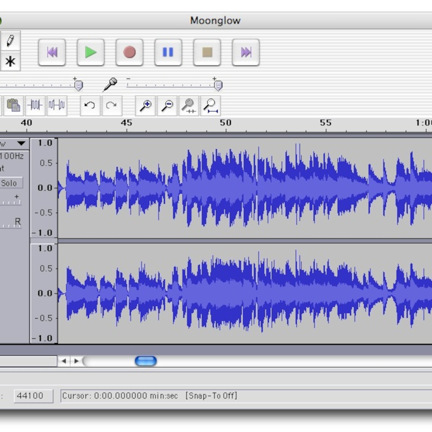 Aula de música no computador