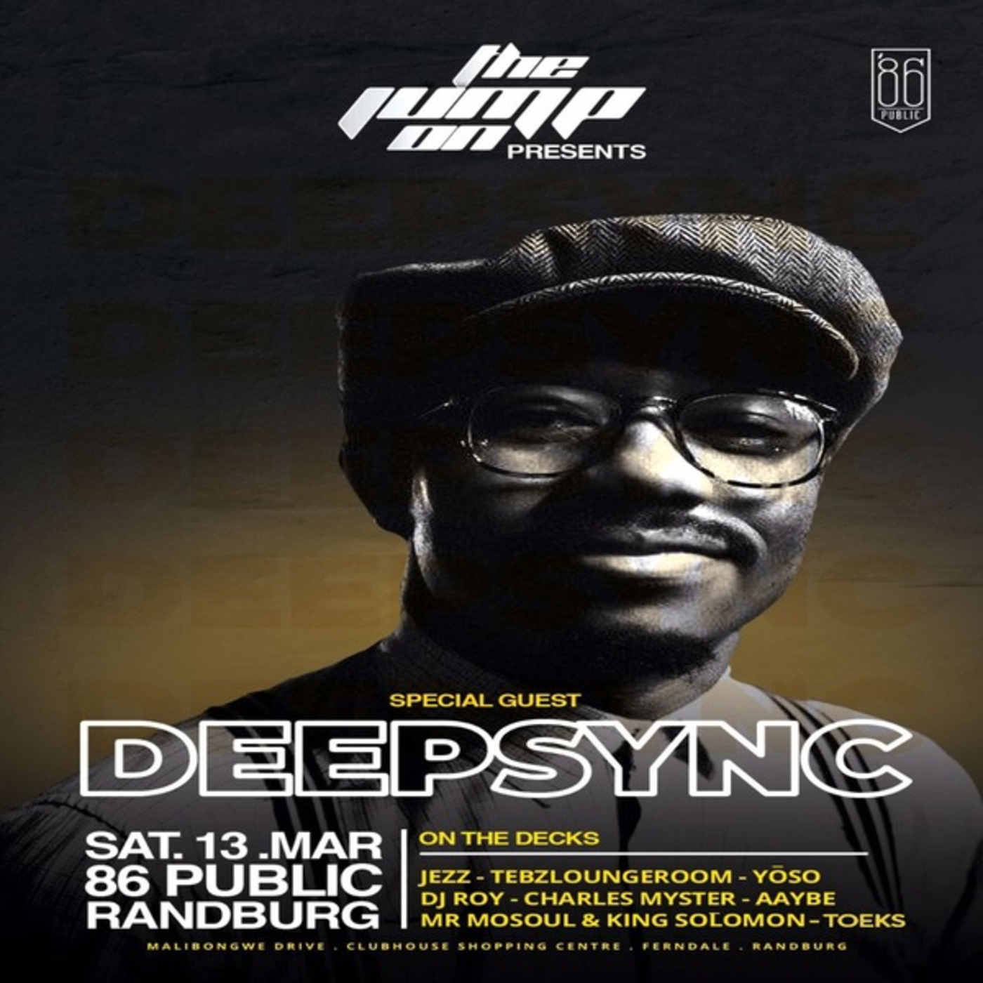 Live Edition - The Jump On presents DeepSync (13 March 2021)