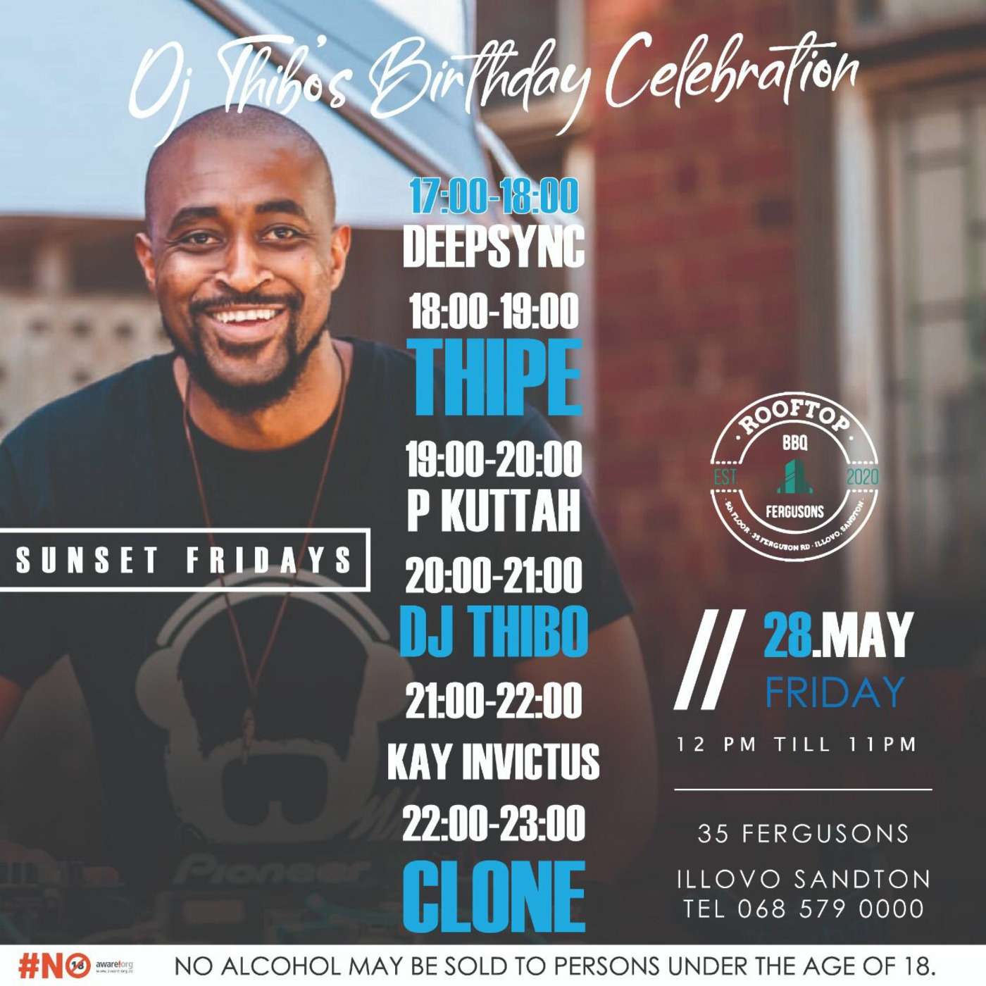 Live Edition - DJ Thibo's Birthday - Set by DeepSync (28 May 2021)