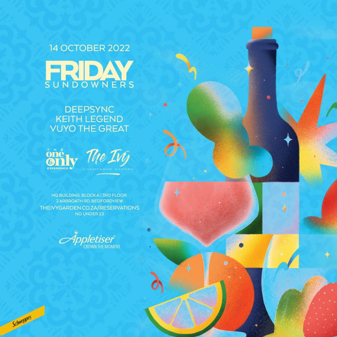 Episode 129: Live Edition - The One & Only Friday Sundowners at Ivy - 14 October 2022 - Mixed by DeepSync